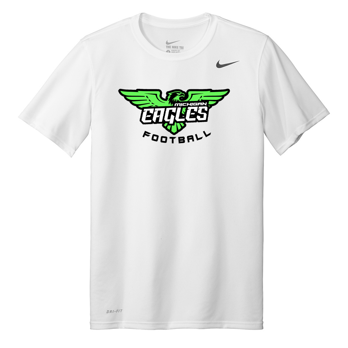 Michigan Eagles Football Nike rLegend Tee