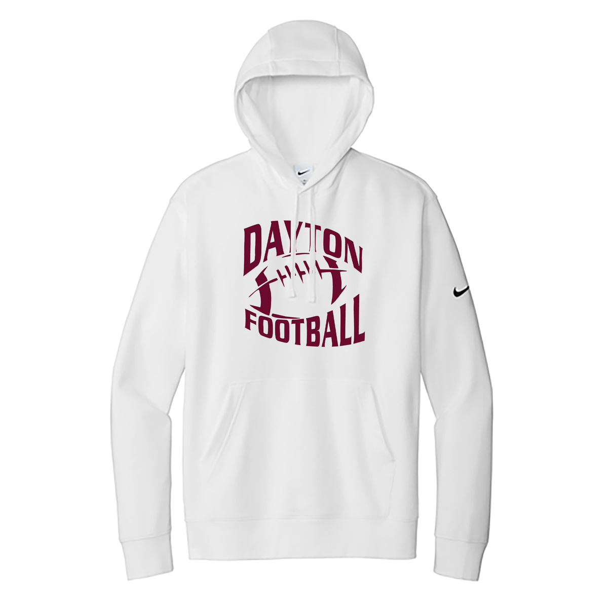 Dayton HS Football Nike Fleece Swoosh Hoodie