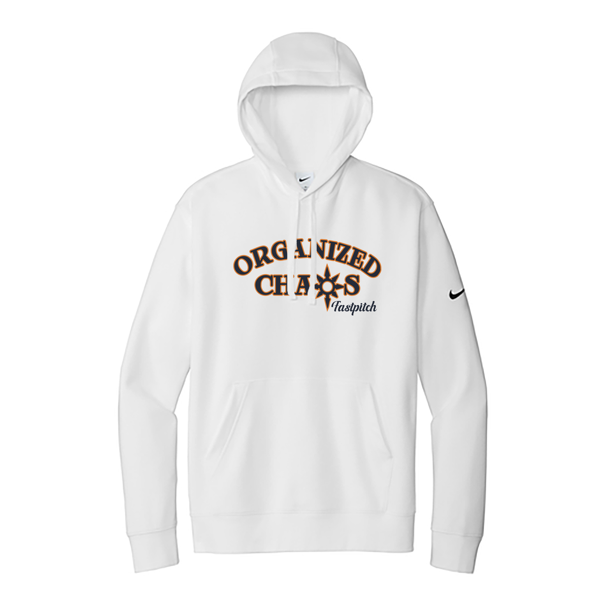 Organized Chaos Softball Nike Fleece Swoosh Hoodie