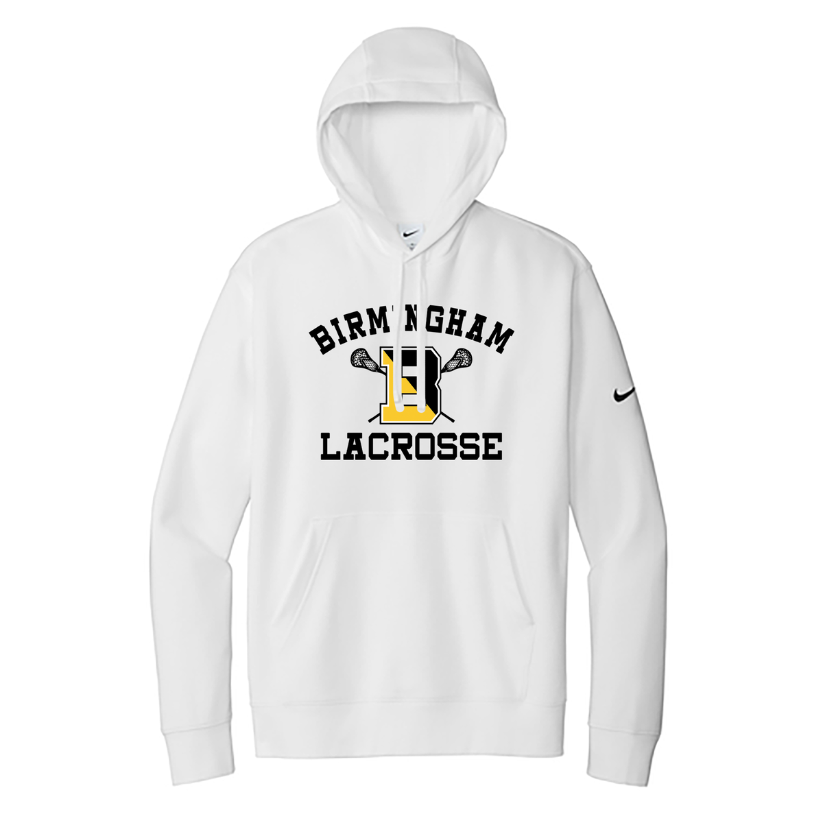 Birmingham Lacrosse Nike Fleece Swoosh Hoodie