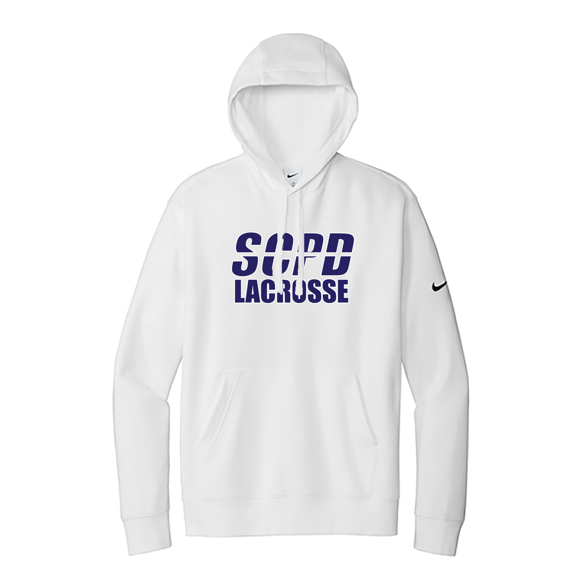 SCPD Lacrosse Nike Fleece Swoosh Hoodie