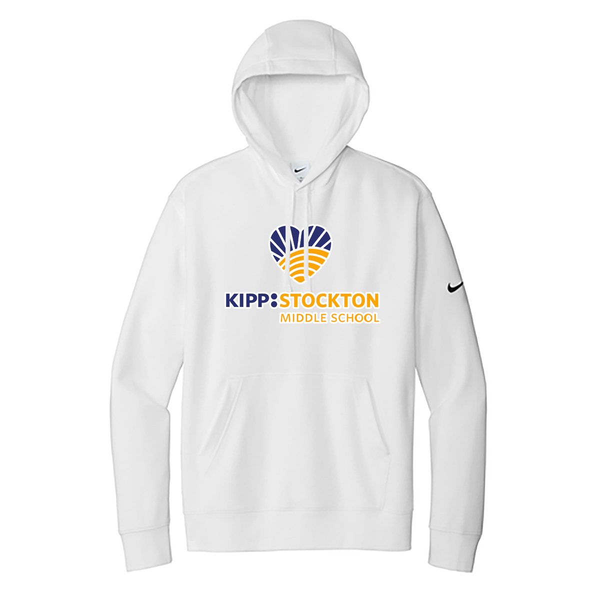 KIPP Stockton Middle School Nike Fleece Swoosh Hoodie