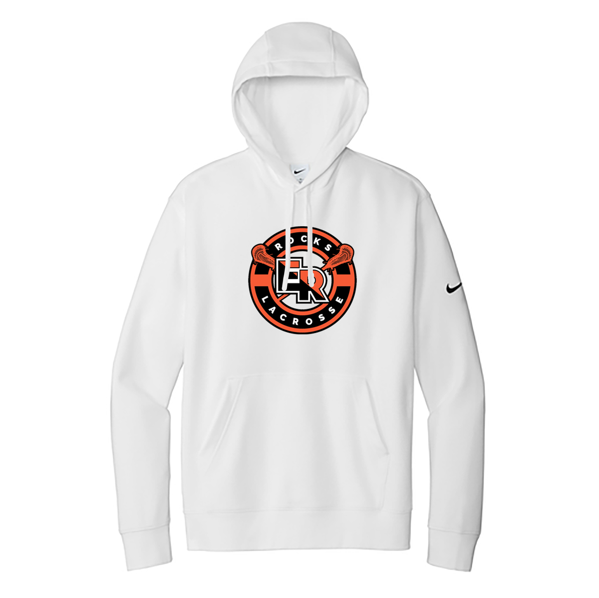 East Rockaway Rocks Lacrosse Nike Fleece Swoosh Hoodie