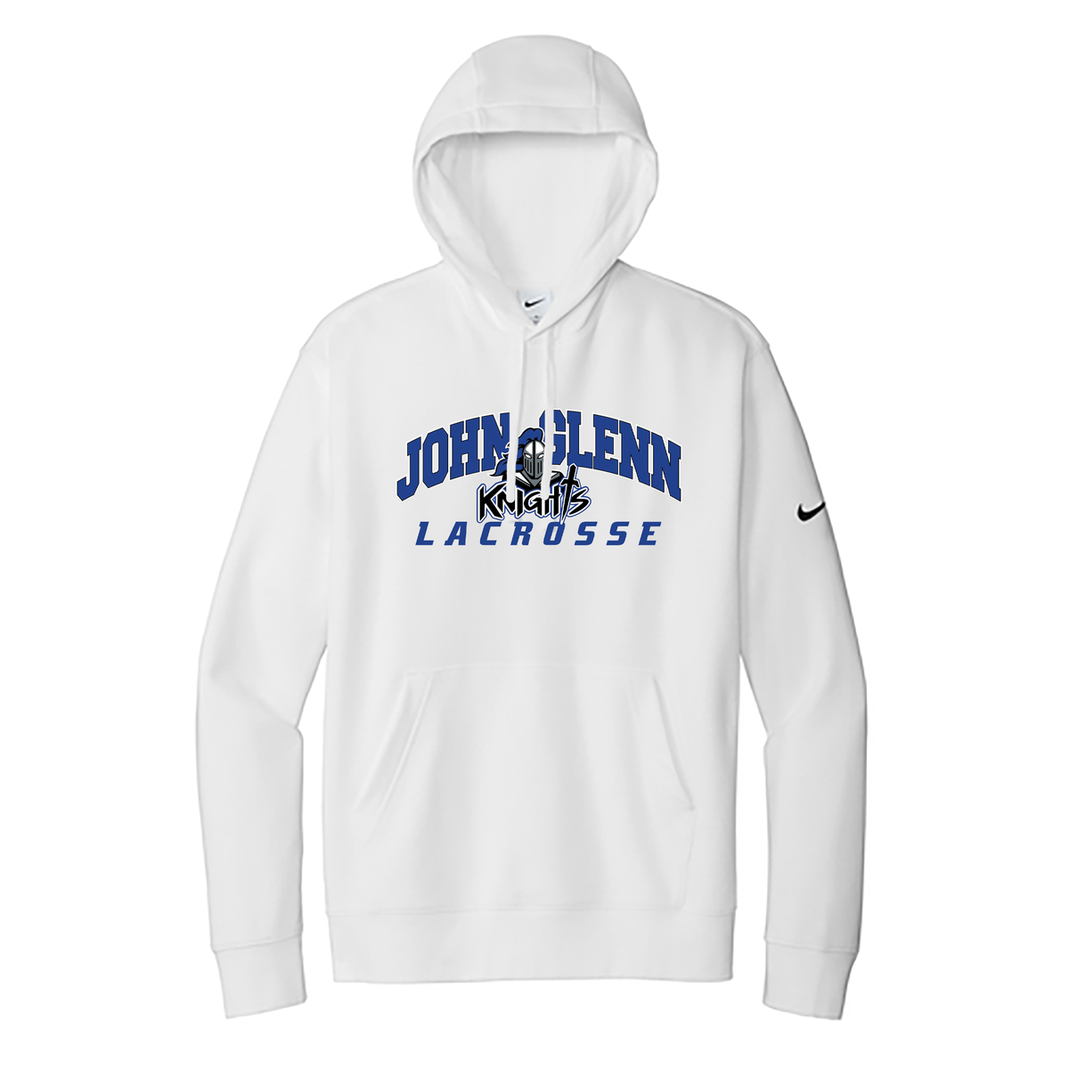 John Glenn Lacrosse Nike Fleece Swoosh Hoodie