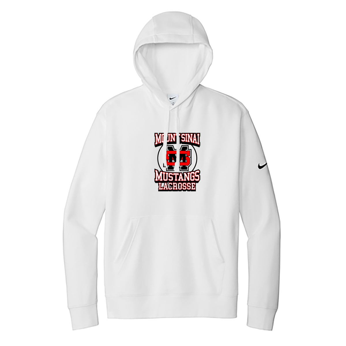 Mount Sinai Lacrosse Nike Fleece Swoosh Hoodie