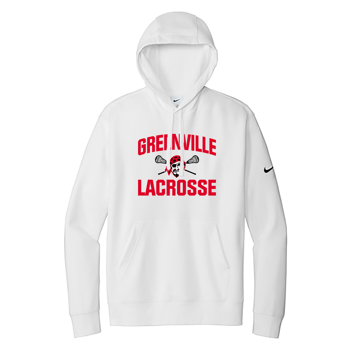 Greenville Lacrosse Nike Fleece Swoosh Hoodie