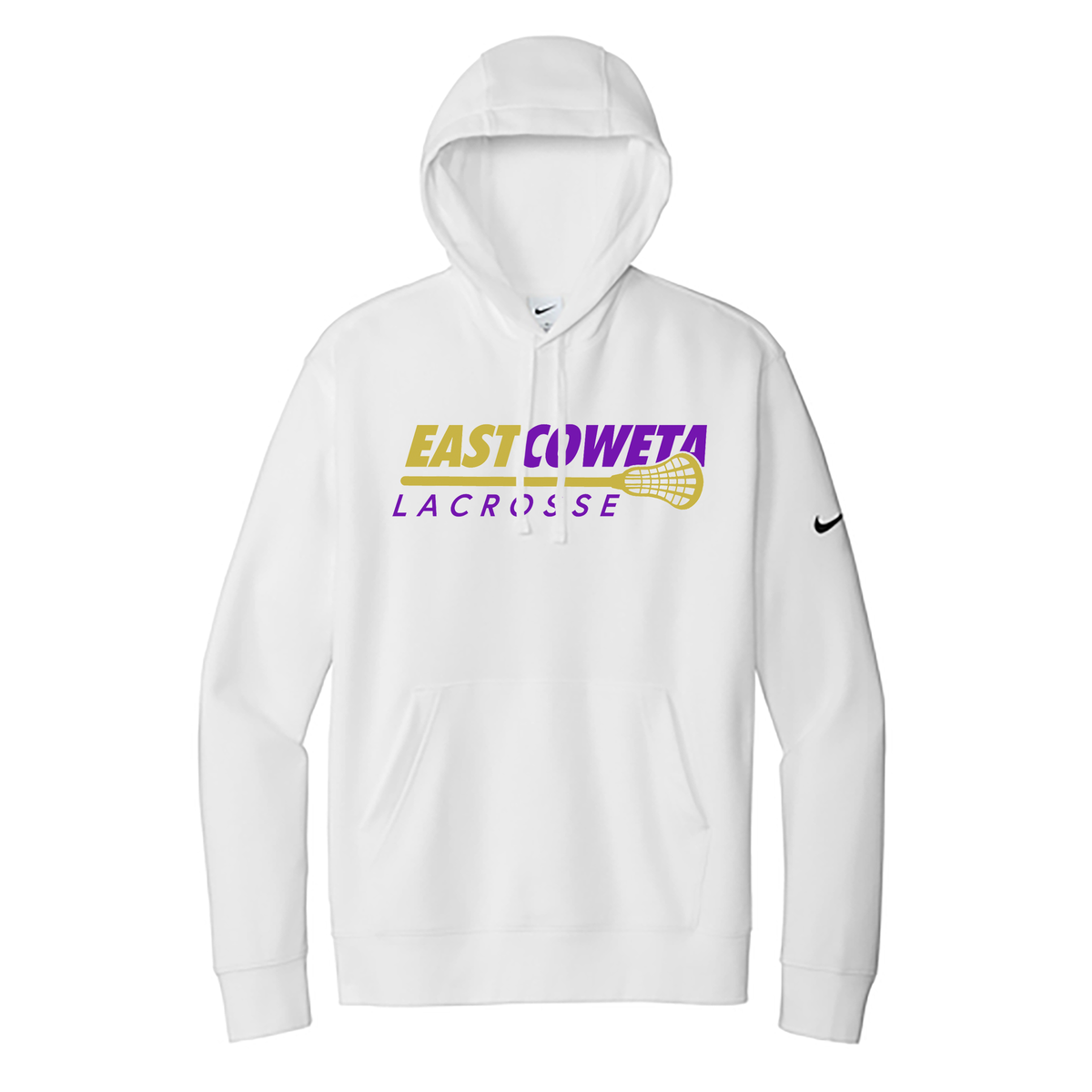 East Coweta Lacrosse Nike Fleece Swoosh Hoodie