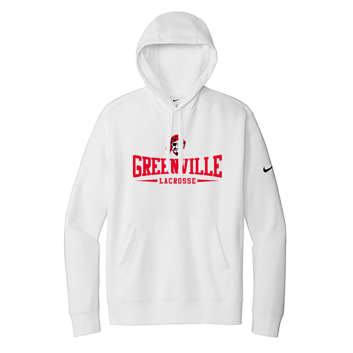 Greenville Lacrosse Nike Fleece Swoosh Hoodie