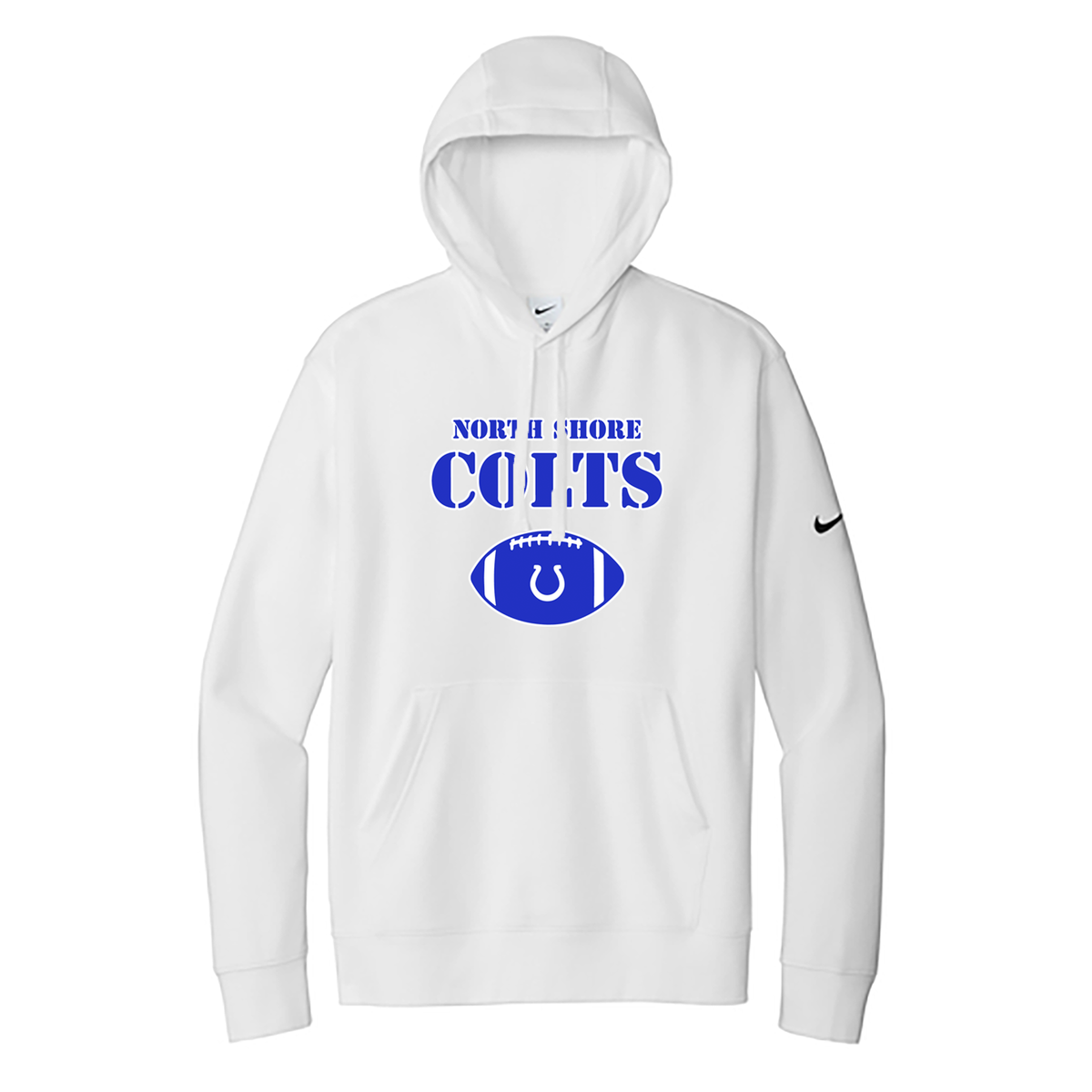 North Shore Colts Football & Cheer Nike Fleece Swoosh Hoodie