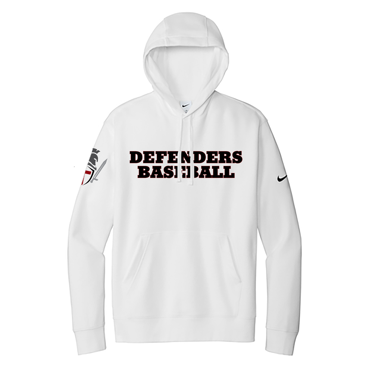 Defenders Baseball Nike Fleece Swoosh Hoodie