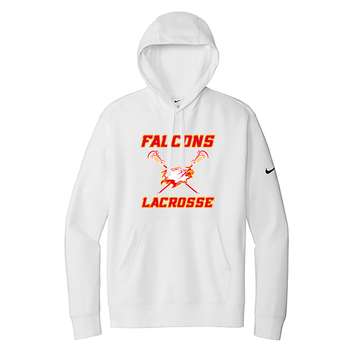 Falcons Lacrosse Club Nike Fleece Swoosh Hoodie