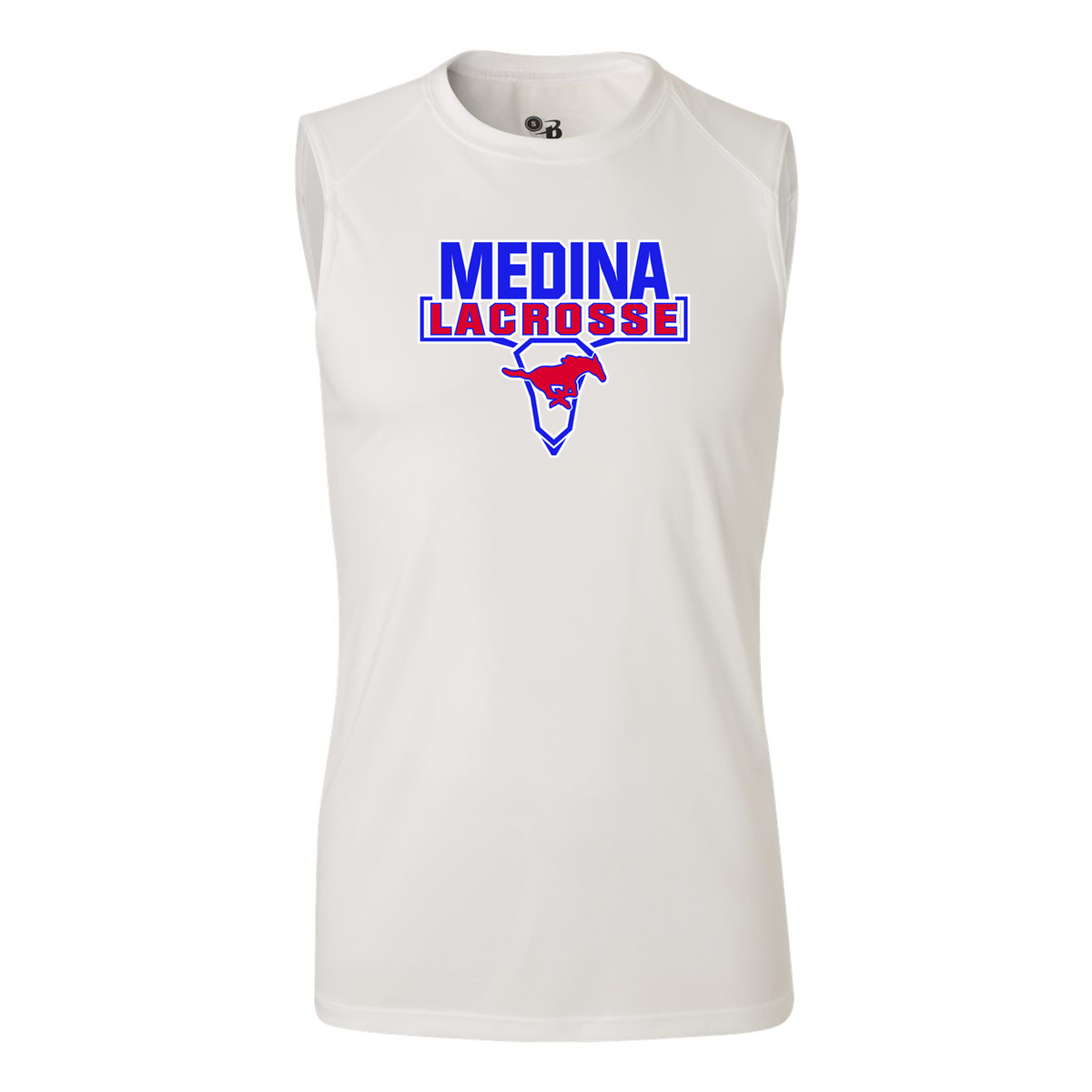 Medina Mustangs Lacrosse B-Core Sleeveless Performance Tank