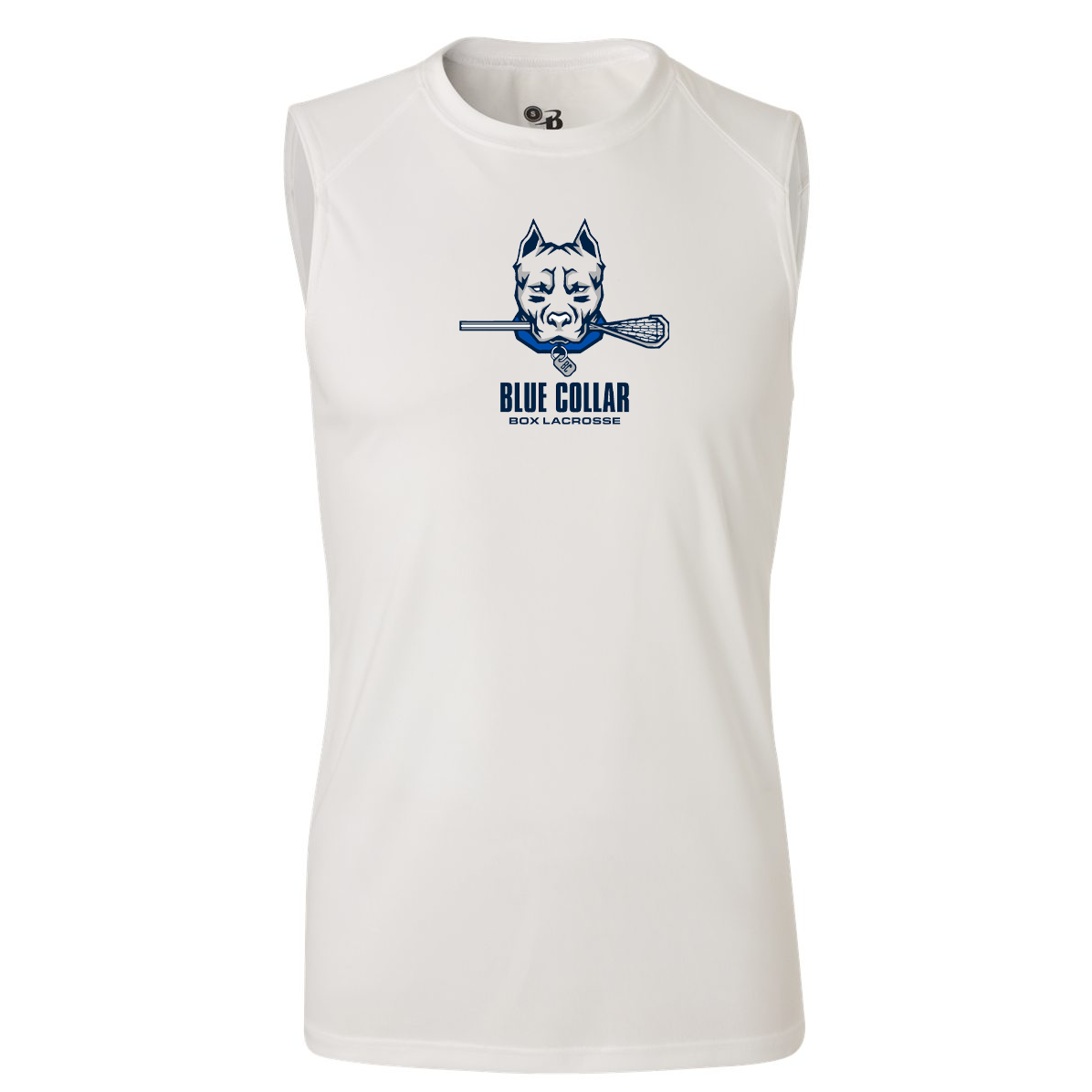 Blue Collar Box Lacrosse B-Core Sleeveless Performance Tank