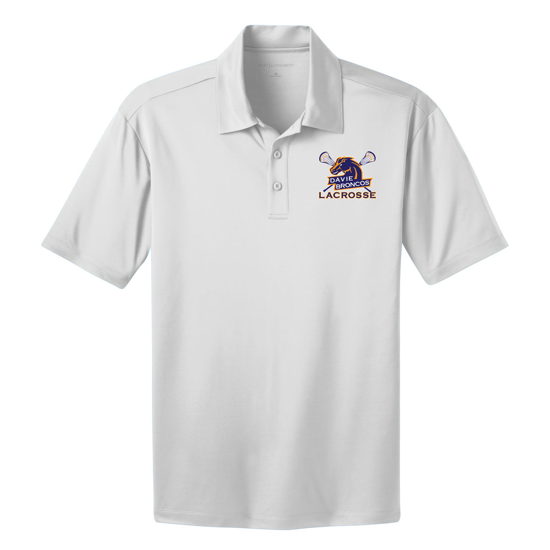 Davie Broncos Lacrosse Polo