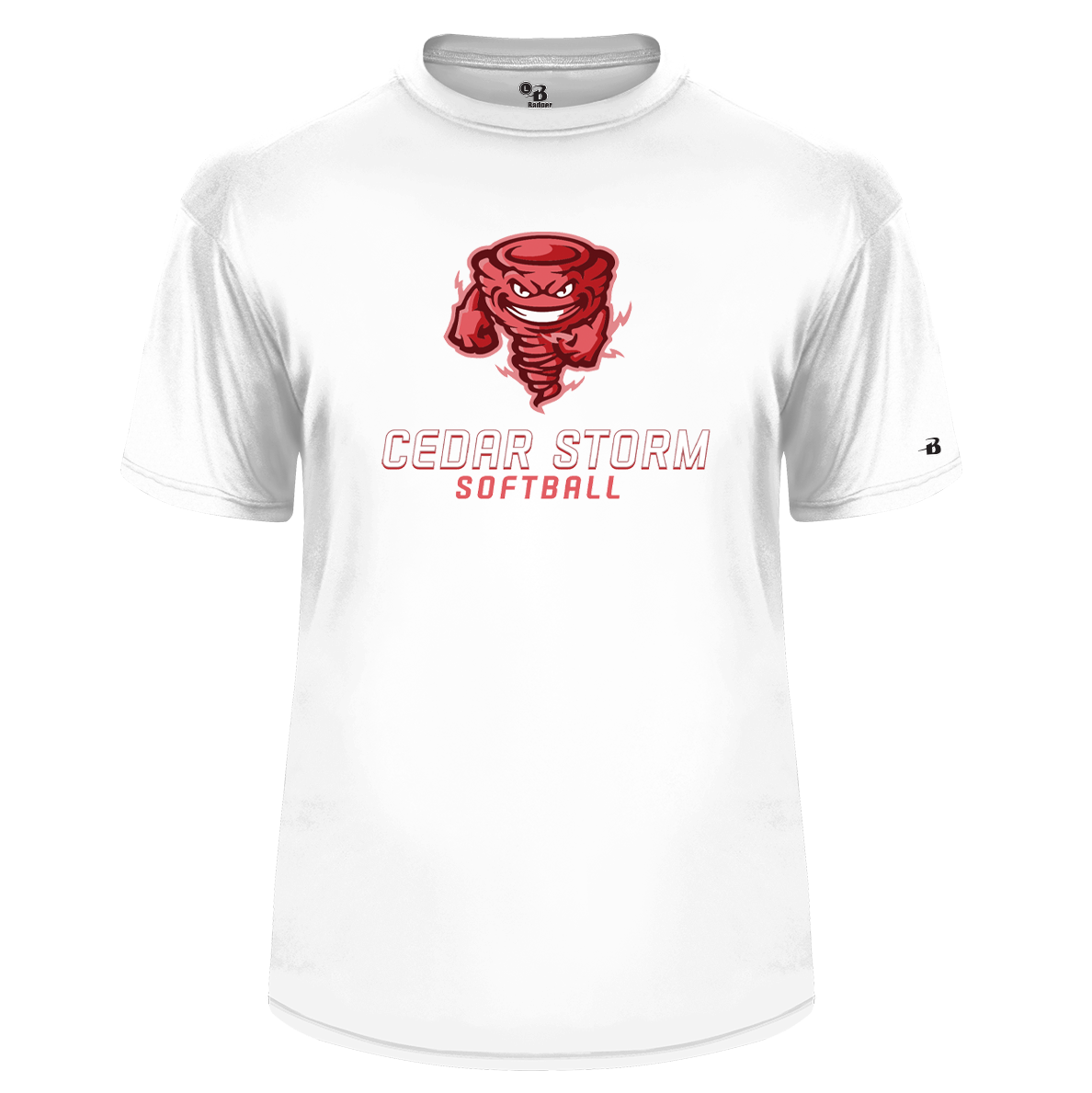 Cedar Storm Softball B-Core Tee