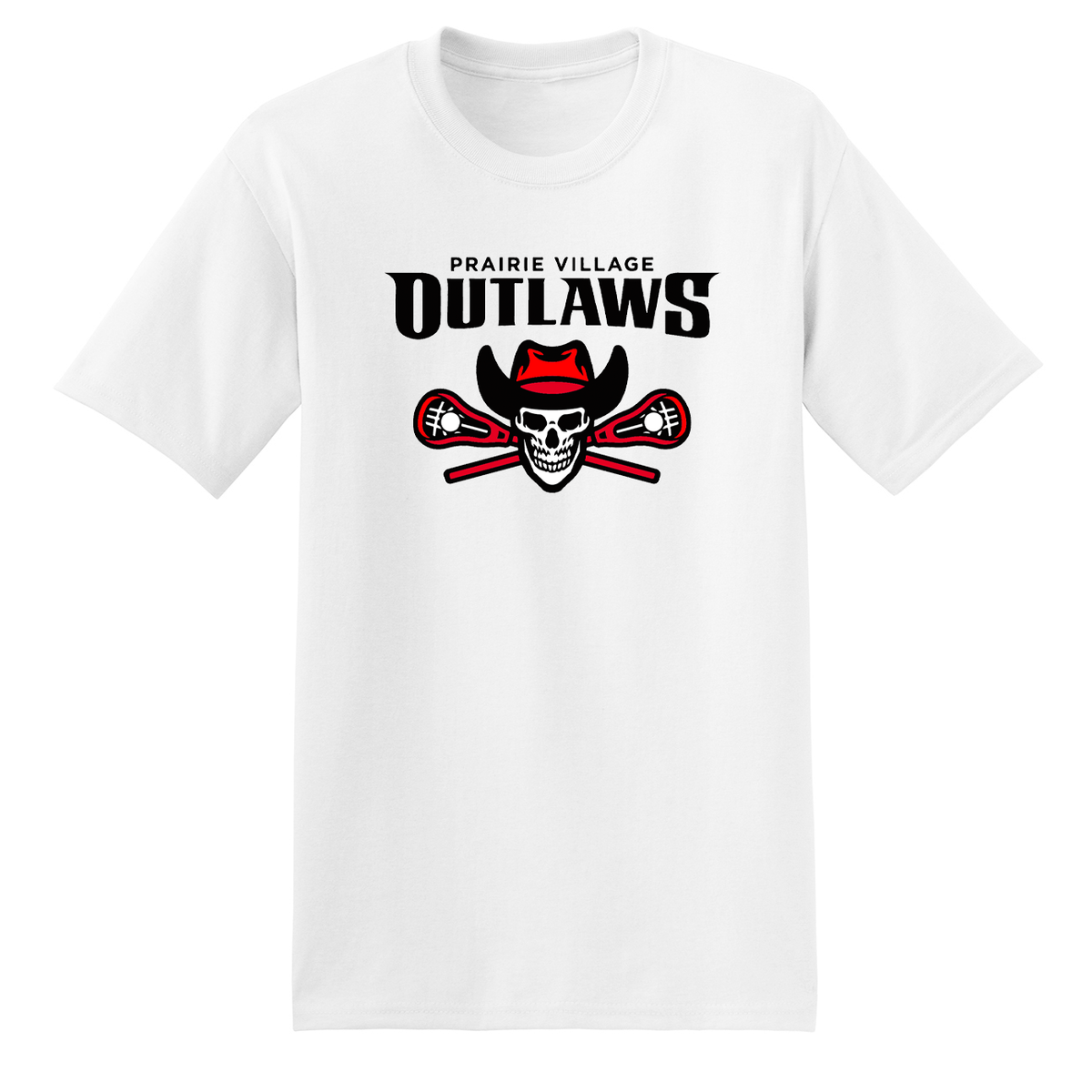 Prairie Village Outlaws Lacrosse T-Shirt