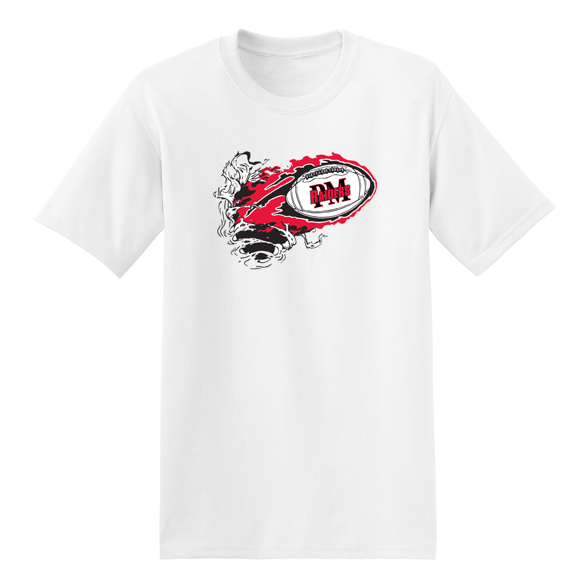 Raiders Youth Football T-Shirt