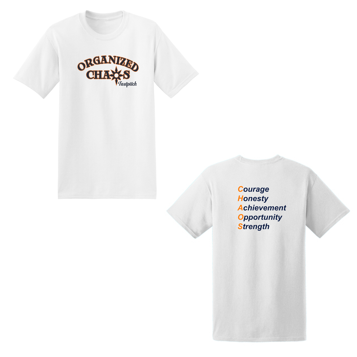 Organized Chaos Softball T-Shirt