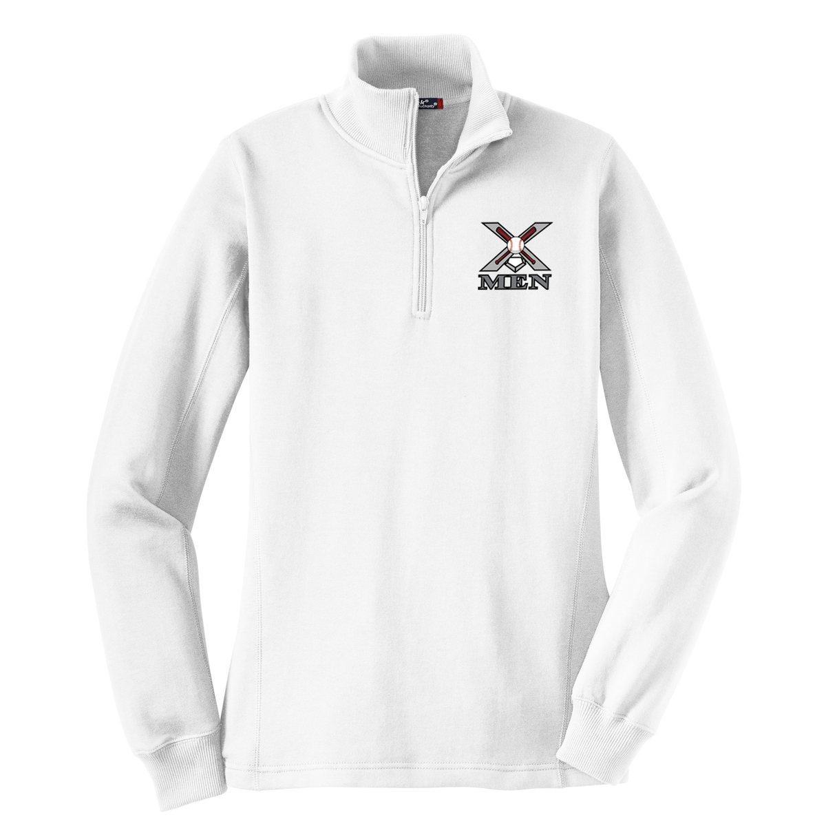 X Men Baseball Women's 1/4 Zip Fleece