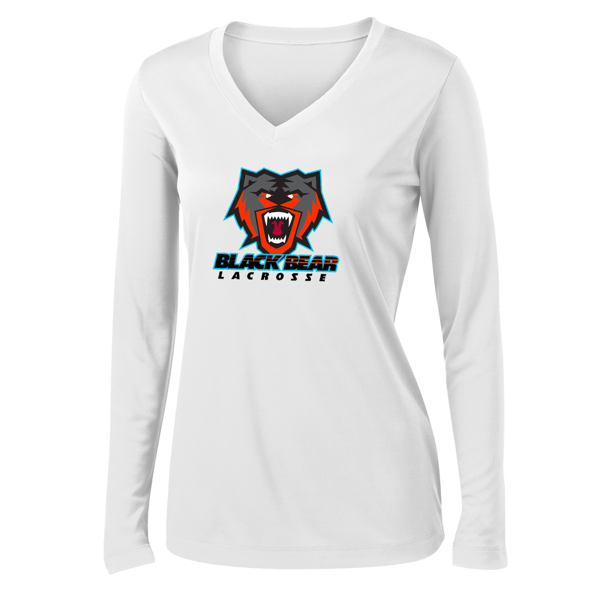 Black Bear Lacrosse Women's Long Sleeve Performance Shirt