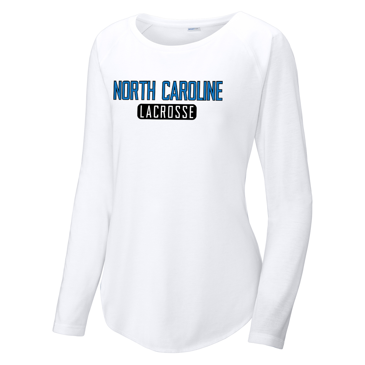 North Caroline Girls Lacrosse Women's Raglan Long Sleeve CottonTouch