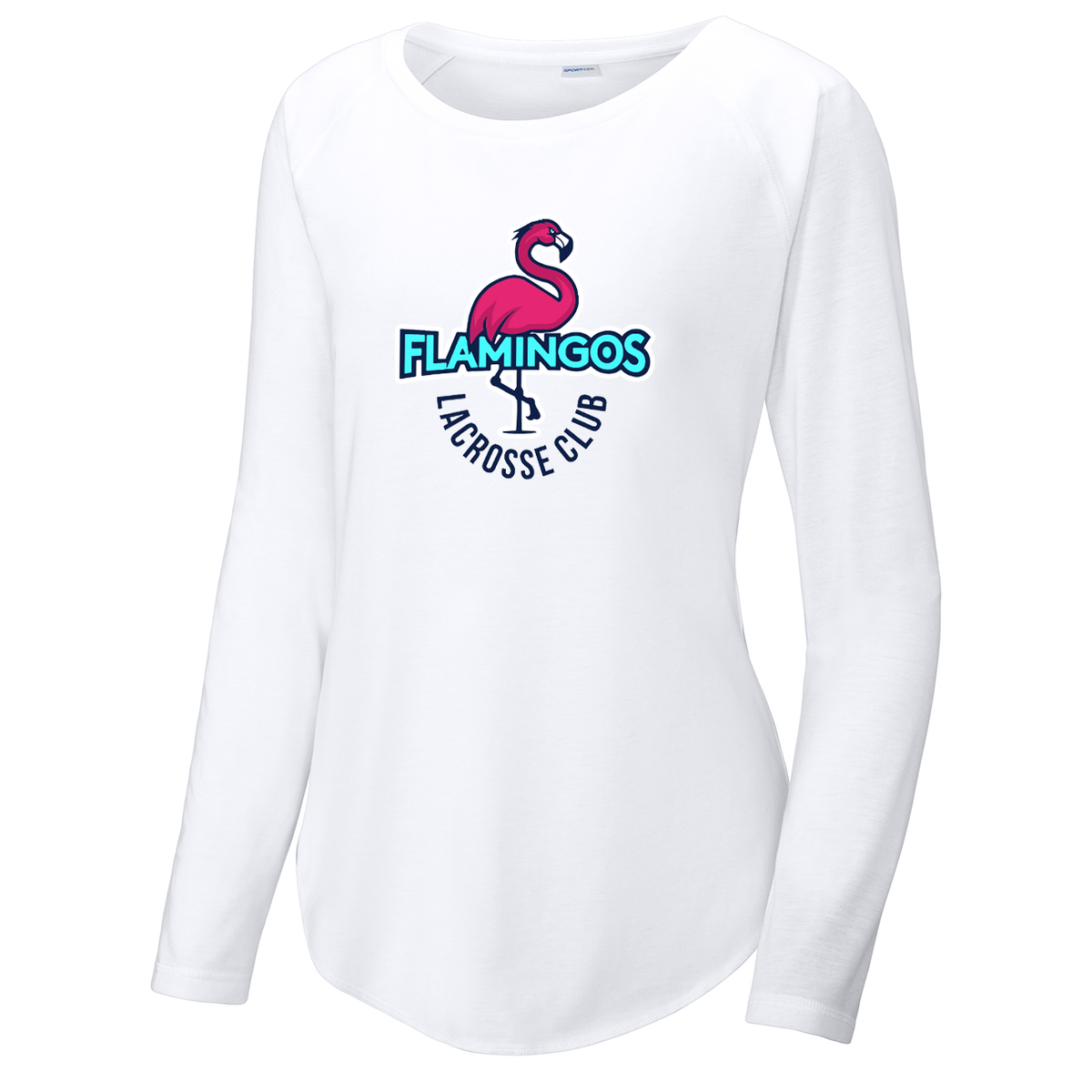 Flamingos Lacrosse Club Women's Raglan Long Sleeve CottonTouch