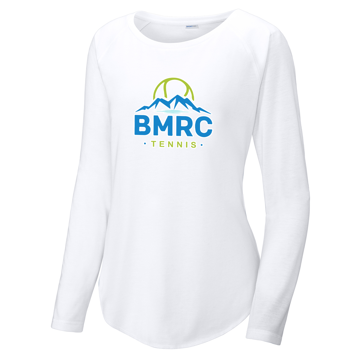 Bow Mar Juniors, Pickleball & Tennis Women's Raglan Long Sleeve CottonTouch