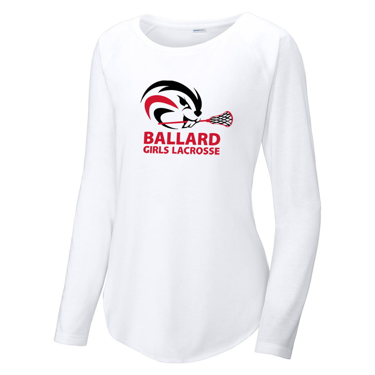 Ballard HS Girls Lacrosse Women's Raglan Long Sleeve CottonTouch