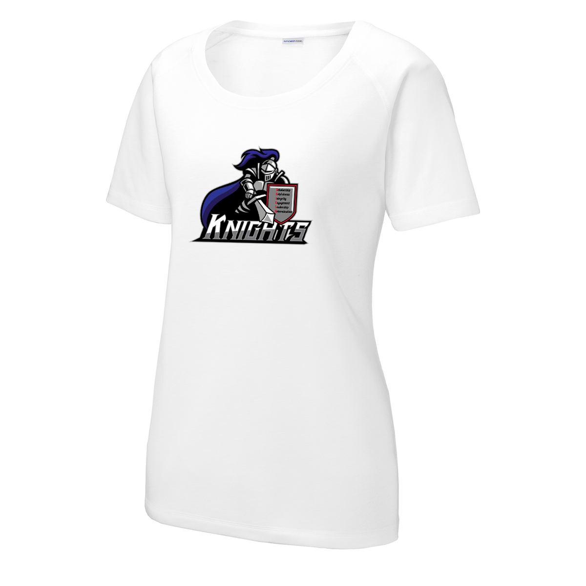 North Pole Middle School Women's Raglan CottonTouch