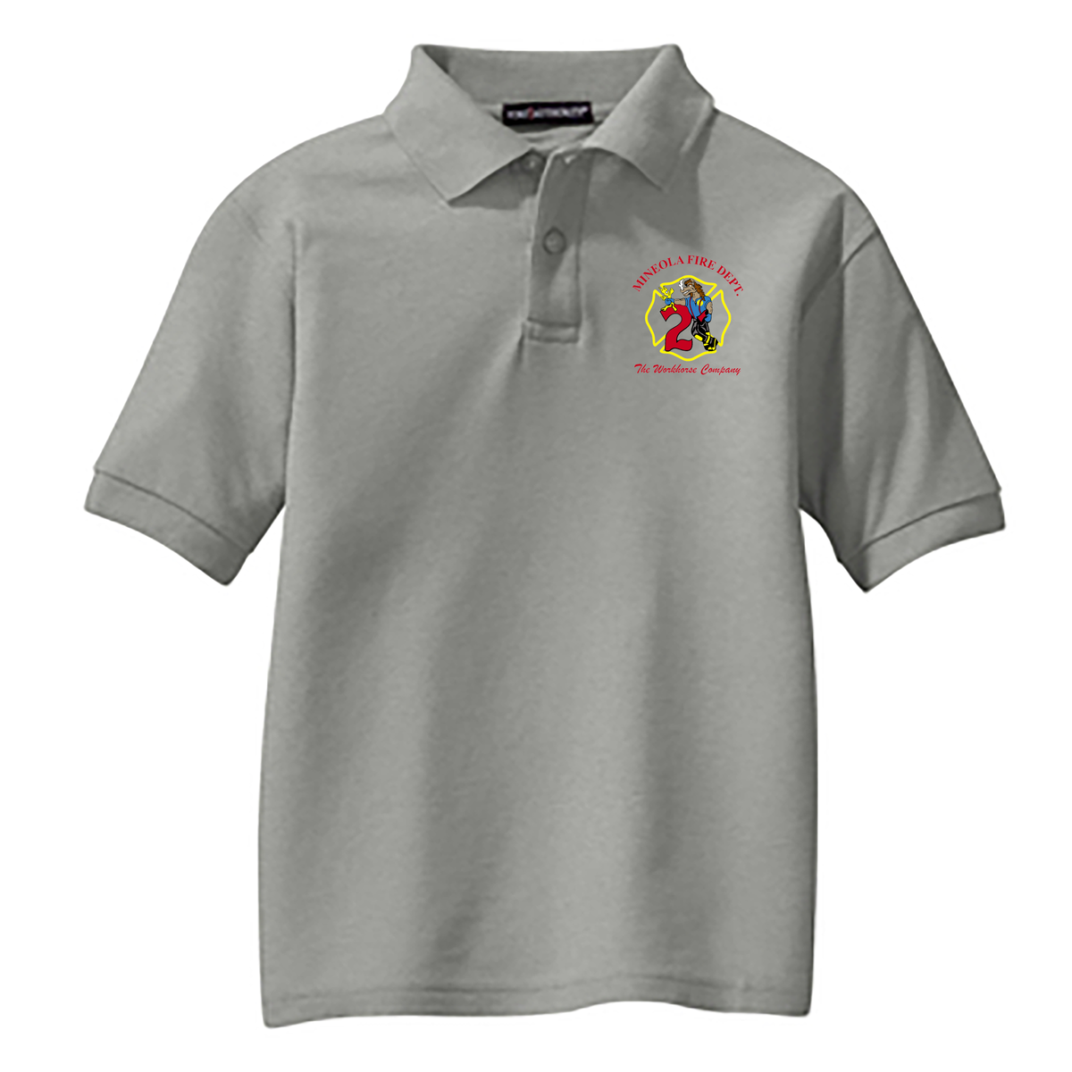 Mineola Fire Dept. Silk Touch Polo (Available in Youth Sizes)