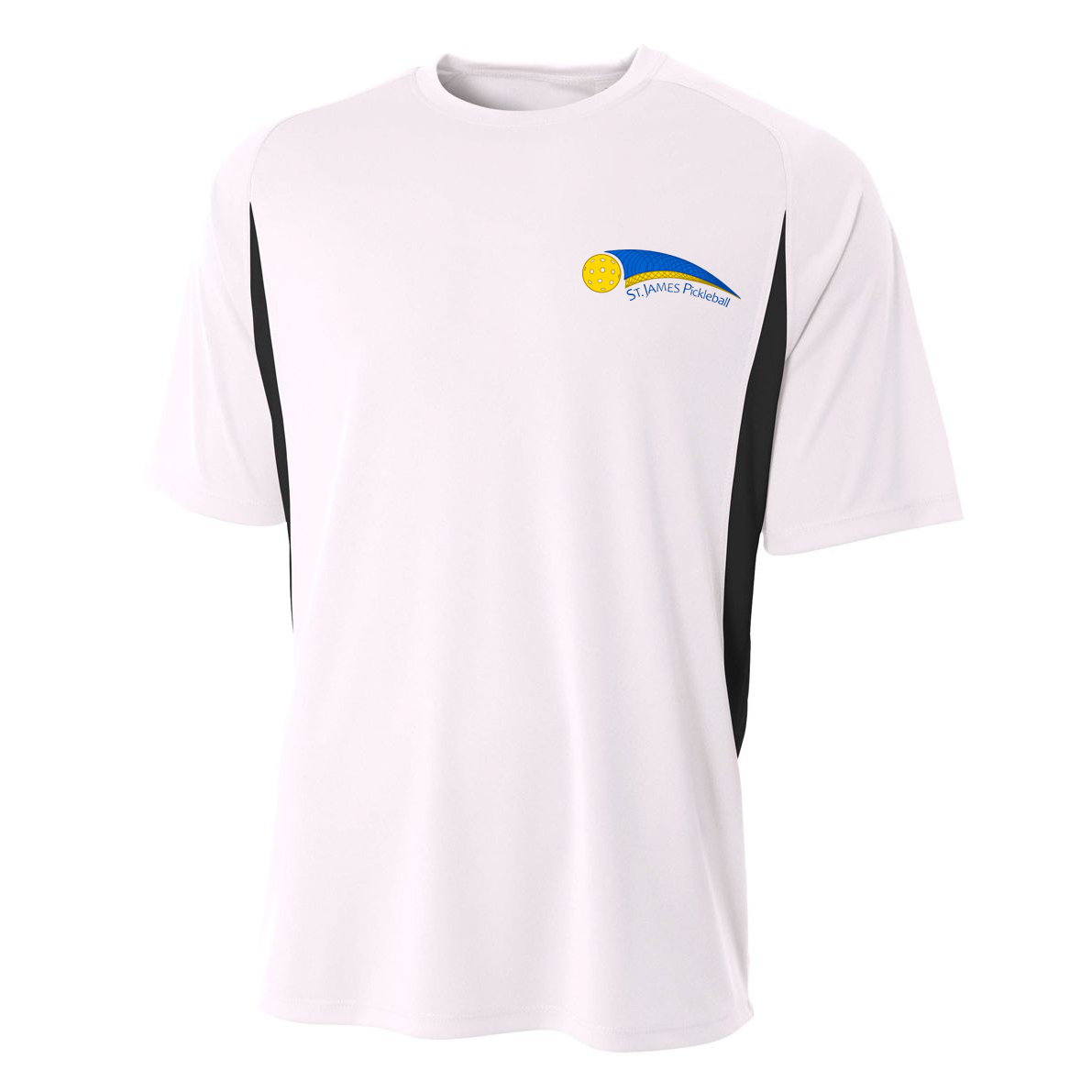 St. James Pickleball Association Men's Color Blocked Cooling Performance T-Shirt