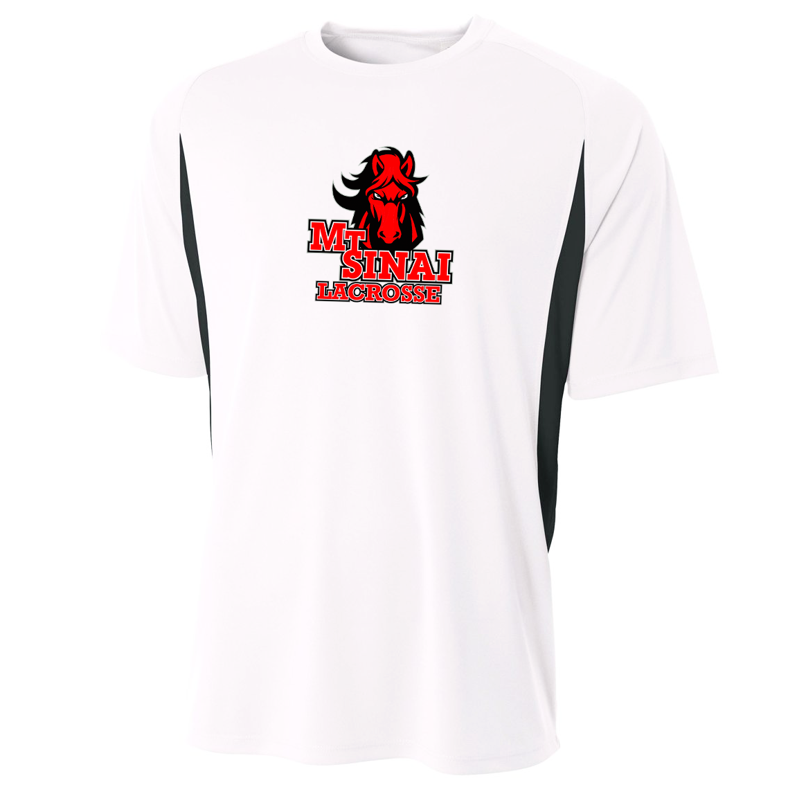 Mount Sinai Lacrosse Color Blocked Cooling Performance T-Shirt