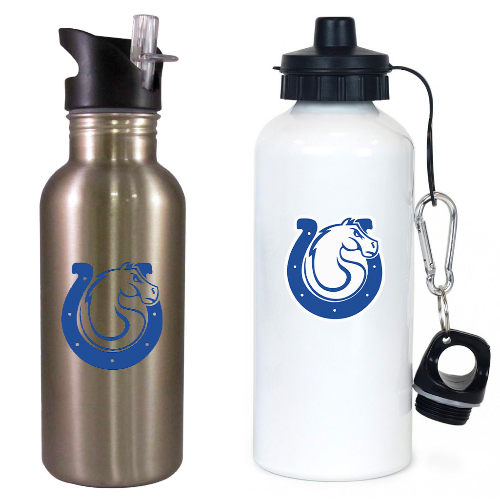 Calhoun Colts HS Football Team Water Bottle