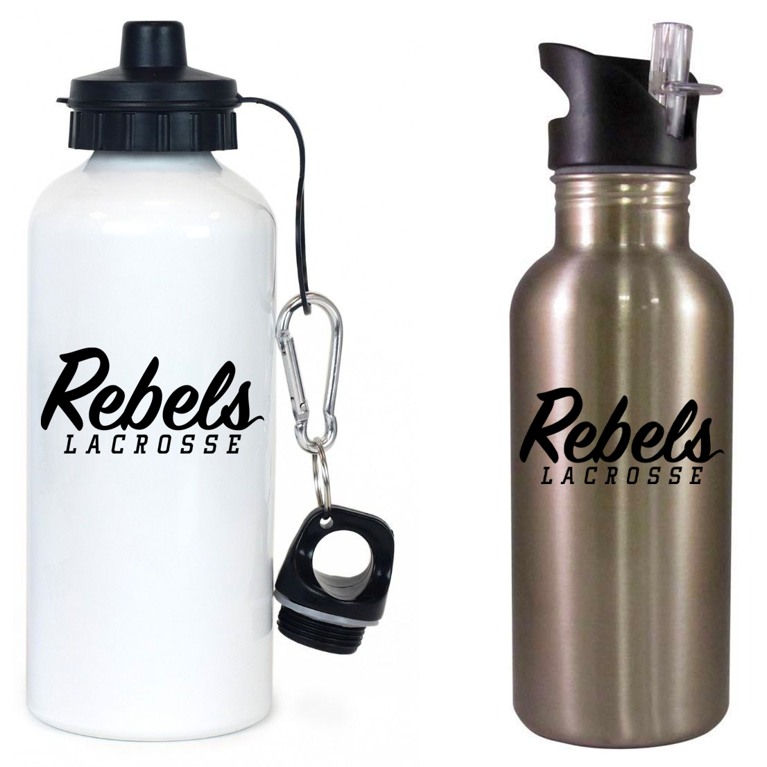Rebels Lacrosse Team Water Bottle