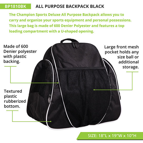 Westhampton Beach Basketball All Purpose Backpack