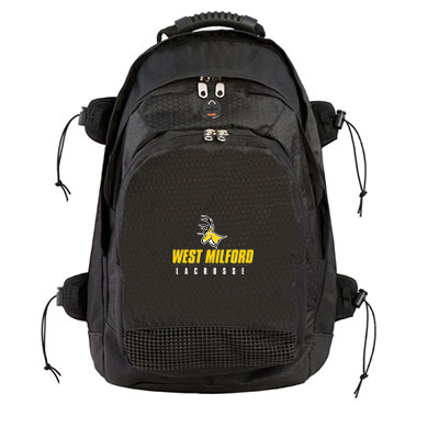 West Milford Lacrosse Deluxe Sports Backpack