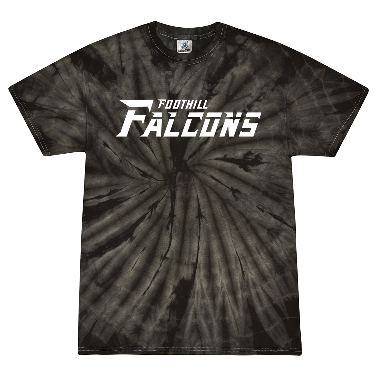 Foothill Falcons Tie Dye Spider T-Shirt