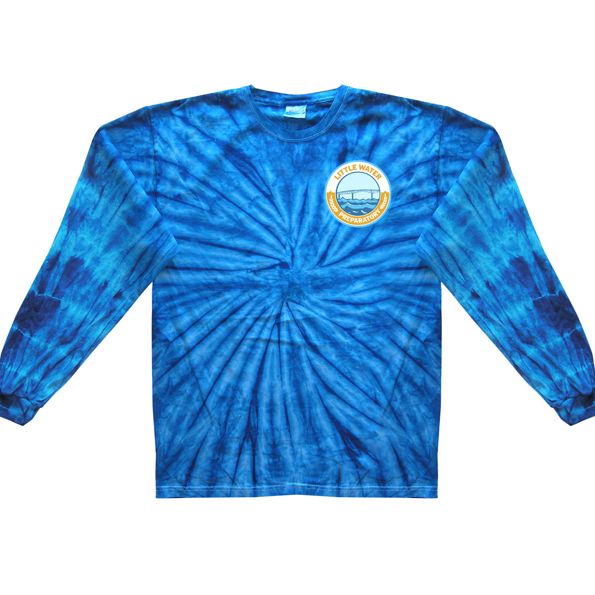 Little Water Prep School Tie-Dye Long-Sleeve T-Shirt