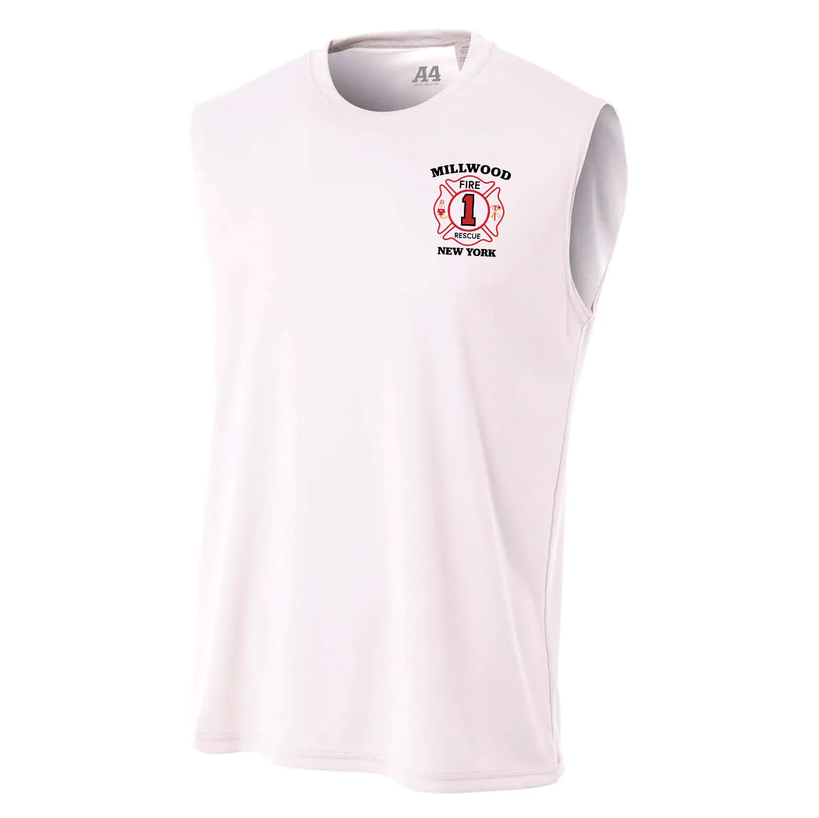 Millwood Fire Company Cooling Performance Muscle Tank