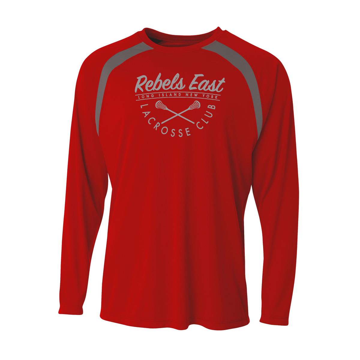 Rebels LC East Long Sleeve Color Block Crew