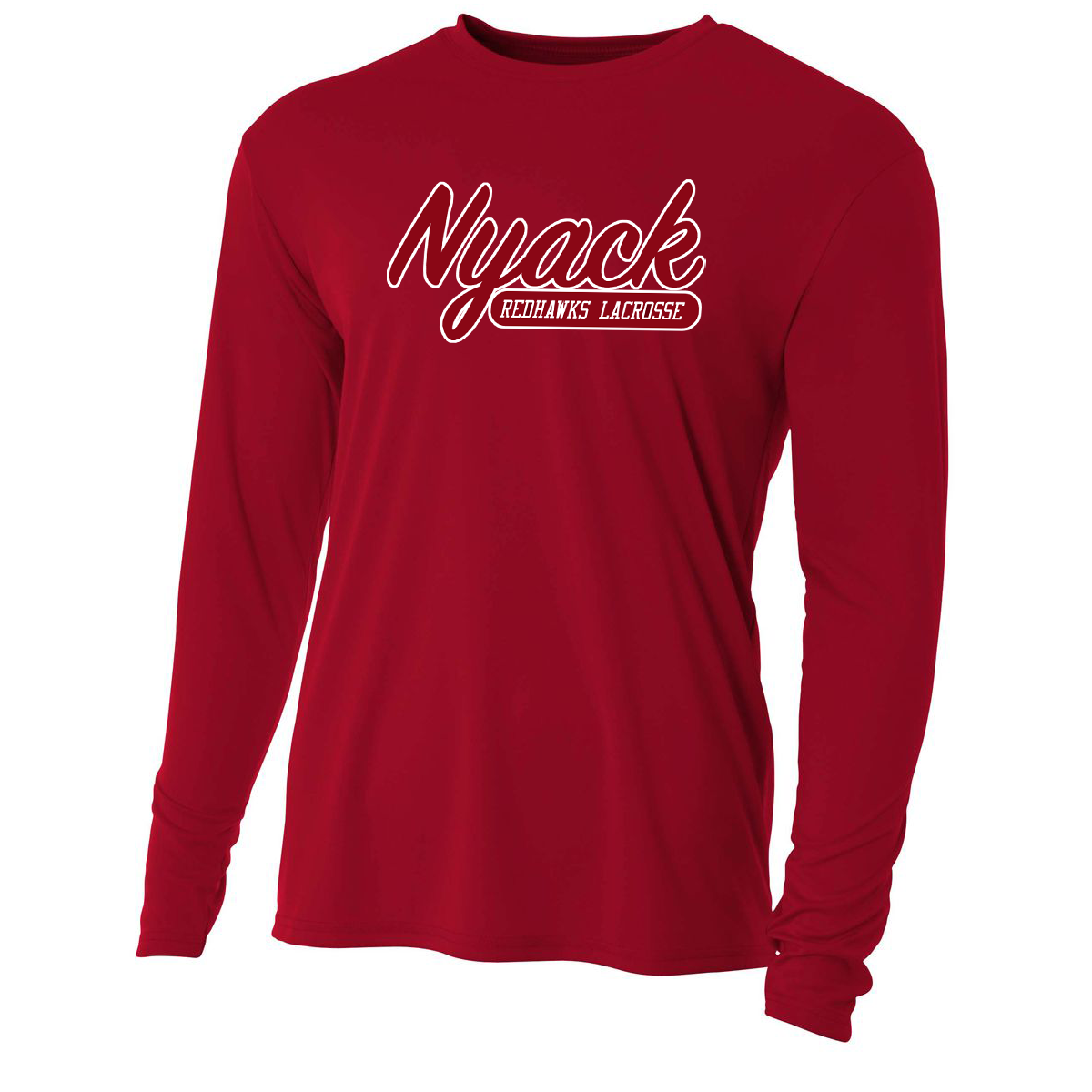 Nyack HS Lacrosse Cooling Performance Long Sleeve Crew