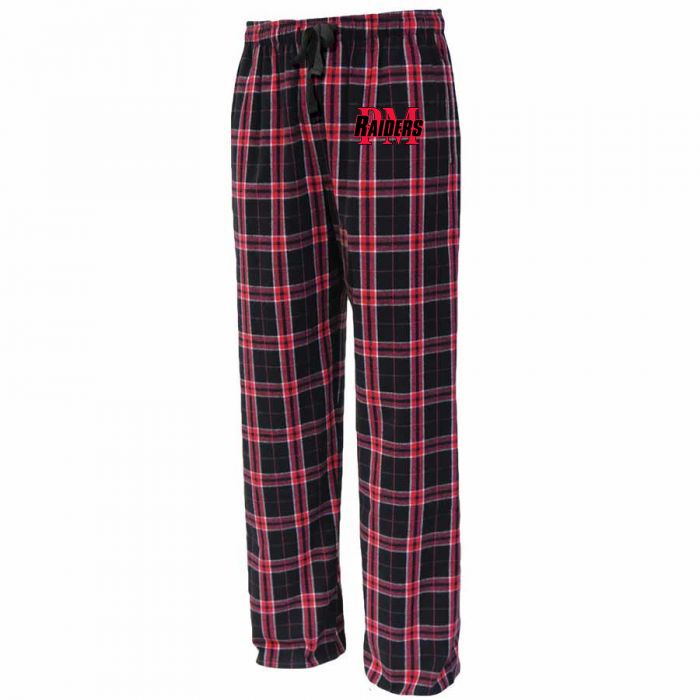 Raiders Youth Football Flannel Pajama Pants