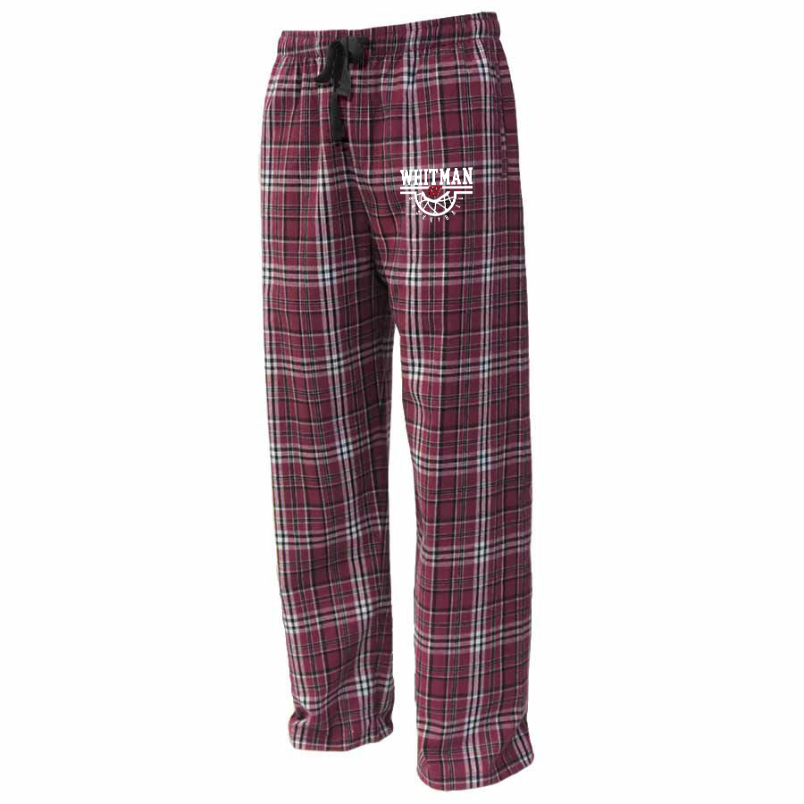 Whitman Women's Basketball Flannel Pajama Pants