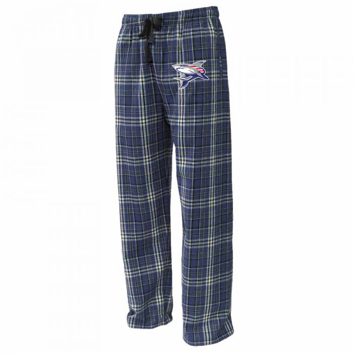 Long Island Sound Sharks Football Flannel Pajama Pants