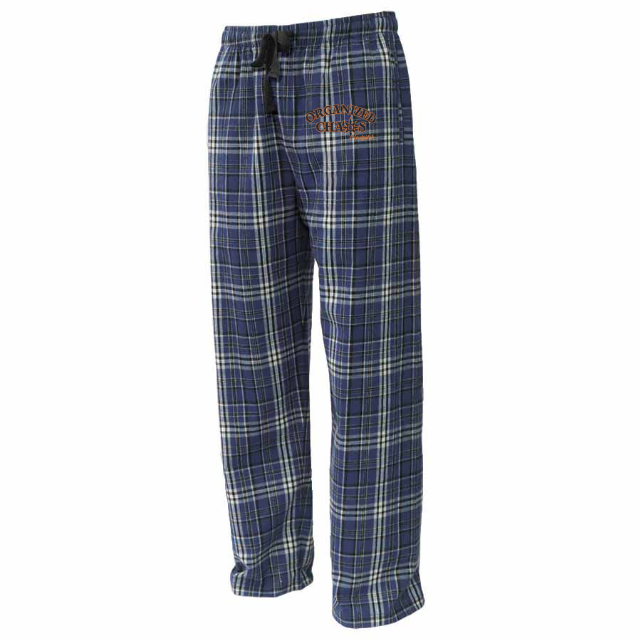 Organized Chaos Softball Flannel Pajama Pants