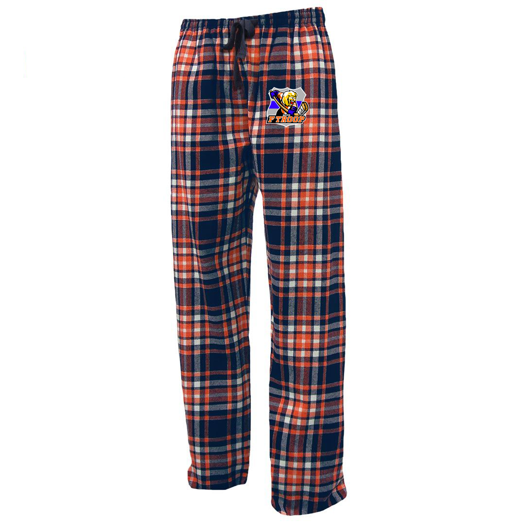 F Troop Hockey Flannel Pajama Pants