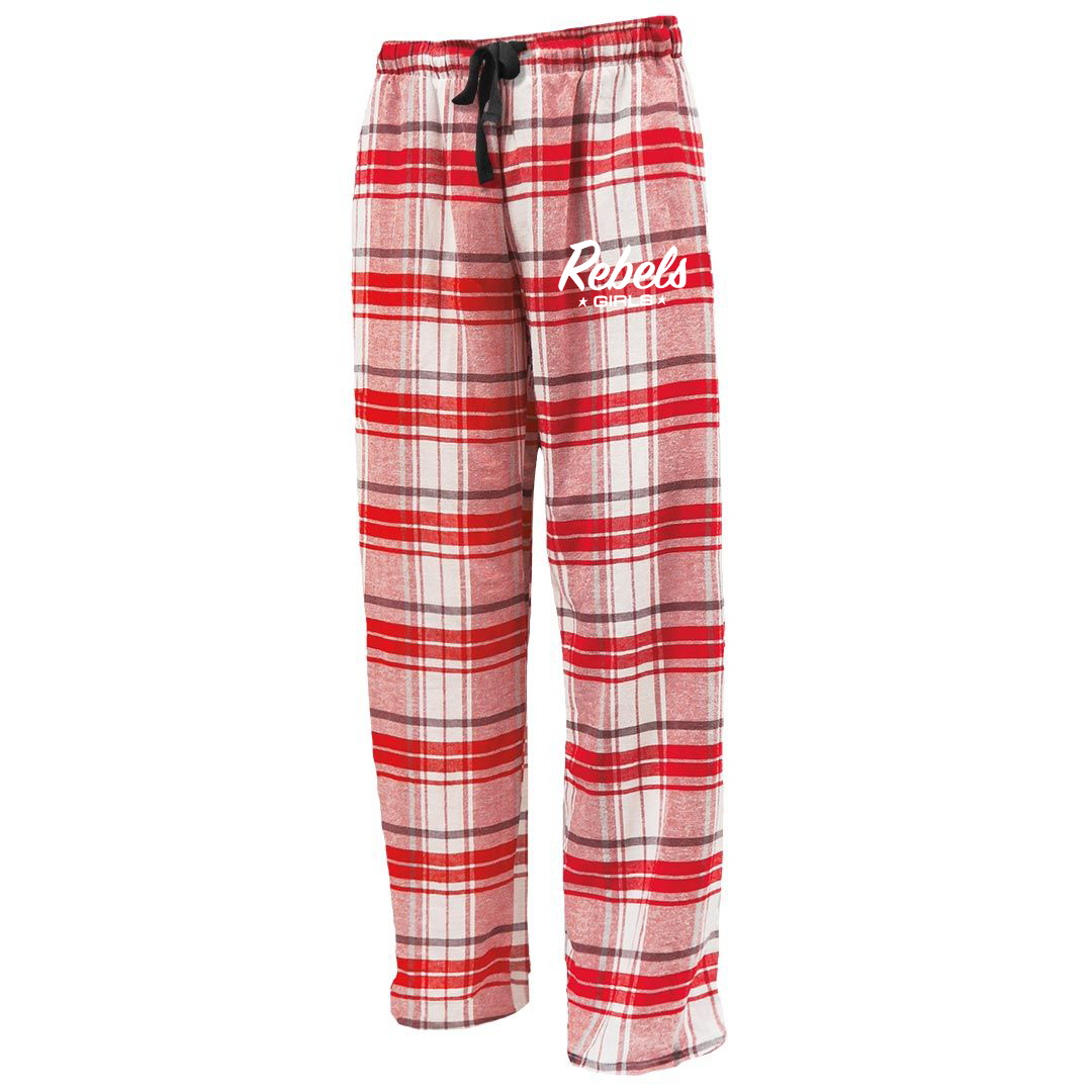 Rebels LC Girls Lacrosse Flannel Pajama Pants