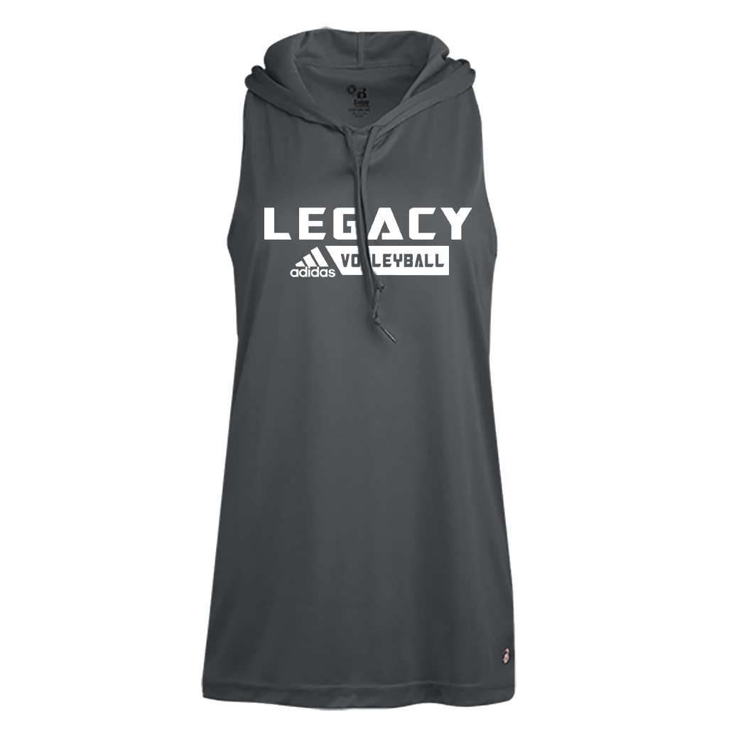 Legacy Volleyball Club Women's Racerback Hooded Tank