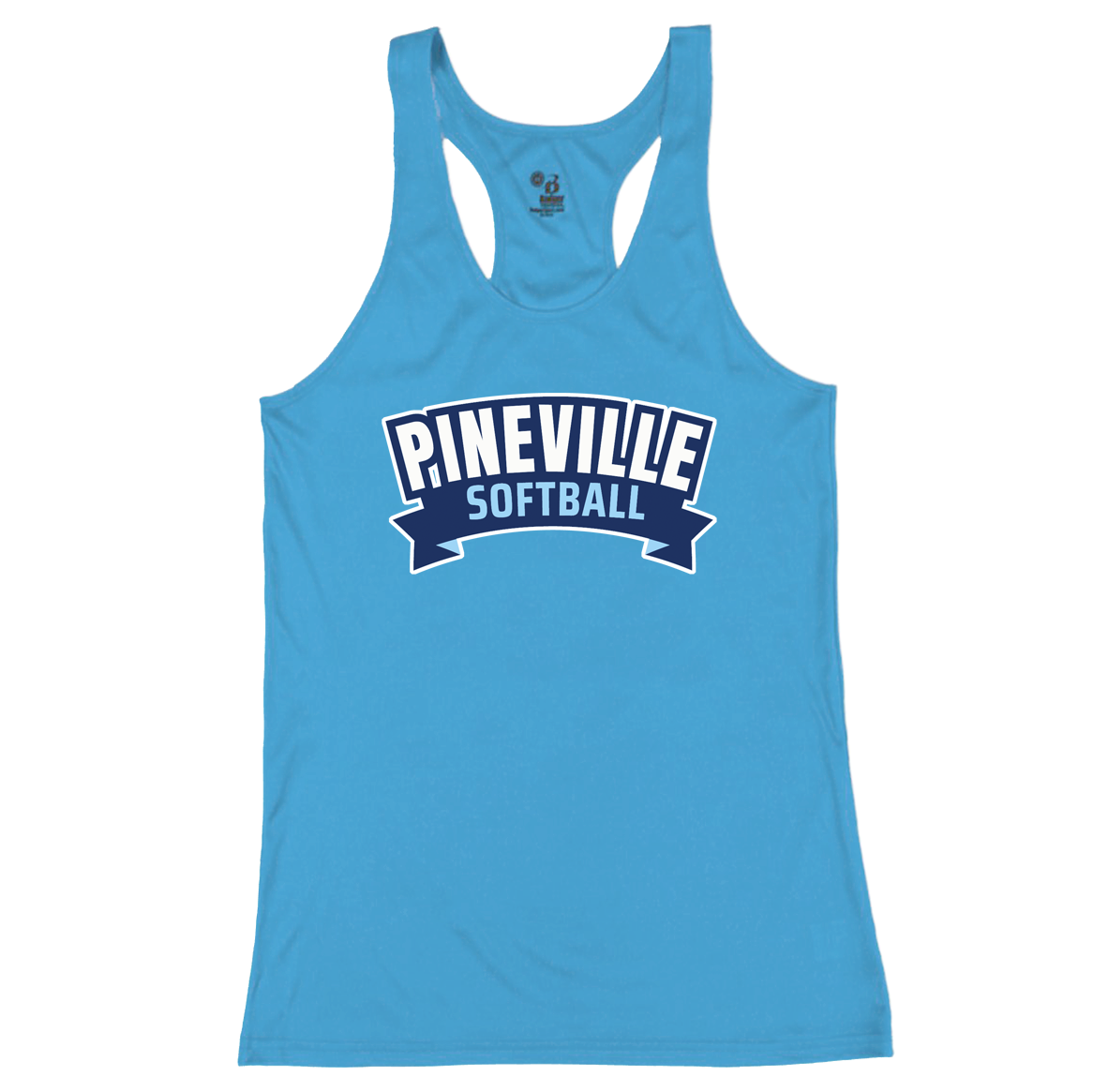 Pineville Community Athletic Association B-Core Ladies Racerback Tank