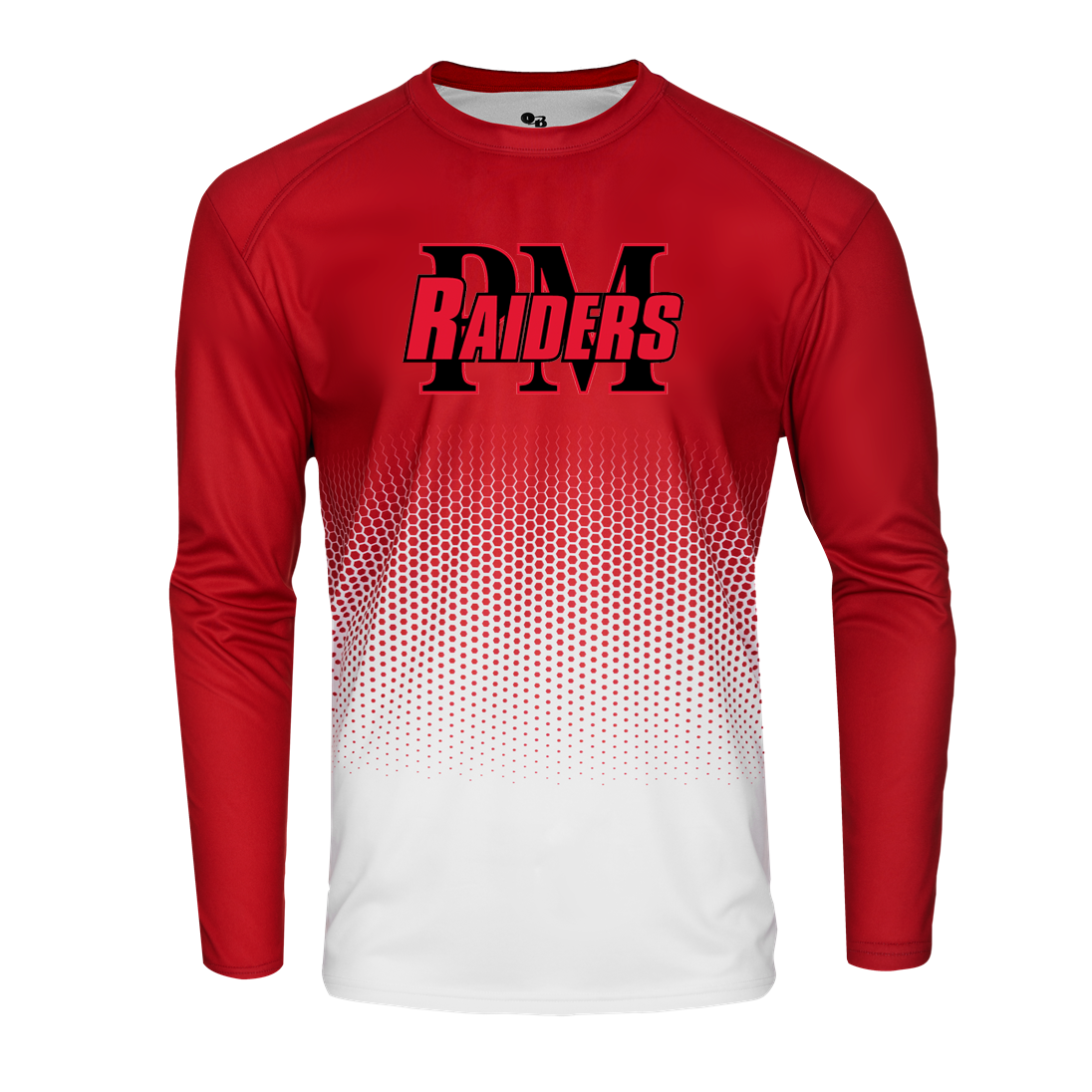 Raiders Youth Football Hex 2.0 Long Sleeve